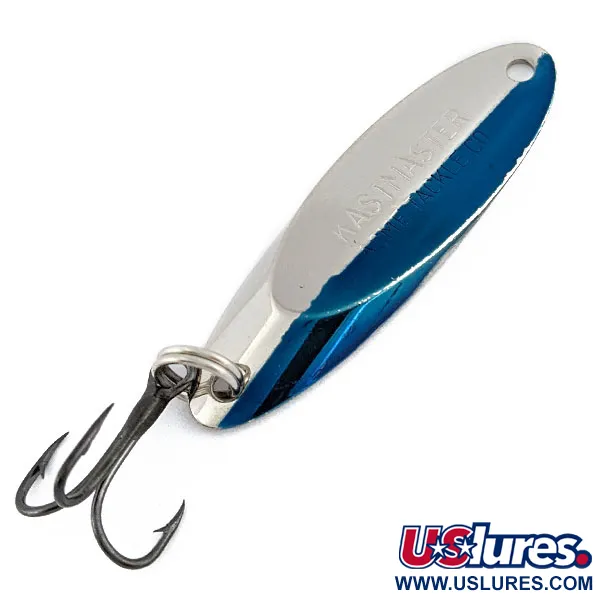 Acme Kastmaster, нікель/синій, 7 г, блесна коливалка (колебалка) #18479