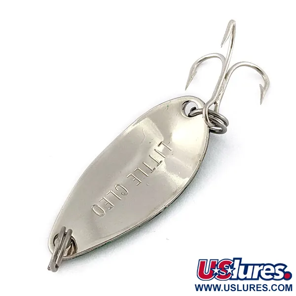 Acme Little Cleo, нікель/зелений, 3,5 г, блесна коливалка (колебалка) #18487