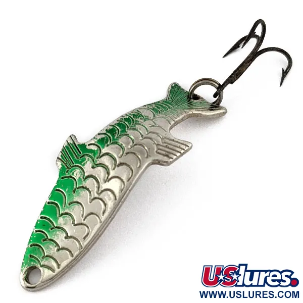 Acme Phoebe, нікель/зелений, 4 г, блесна коливалка (колебалка) #18492