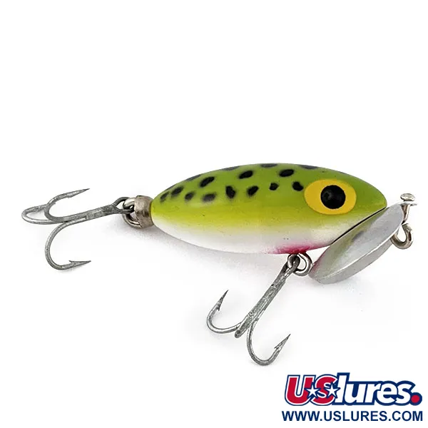  Fred Arbogast Jitterbug, frog, 7 г, воблер #18494