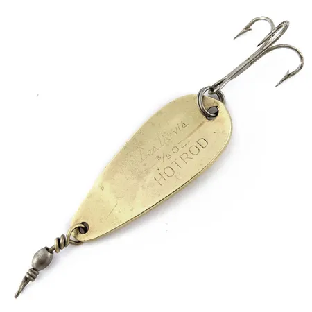 Luhr Jensen Les Davis Hotrod, латунь, 11 г, блесна коливалка (колебалка) #18495