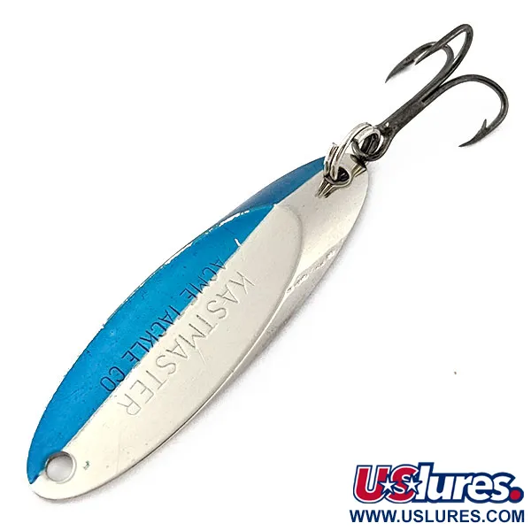 Acme Kastmaster, нікель/синій, 7 г, блесна коливалка (колебалка) #18514