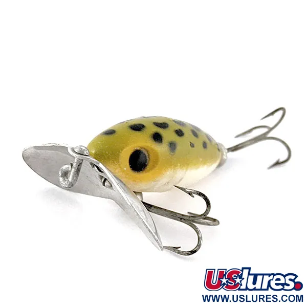  Fred Arbogast Jitterbug, frog, 7 г, воблер #18539