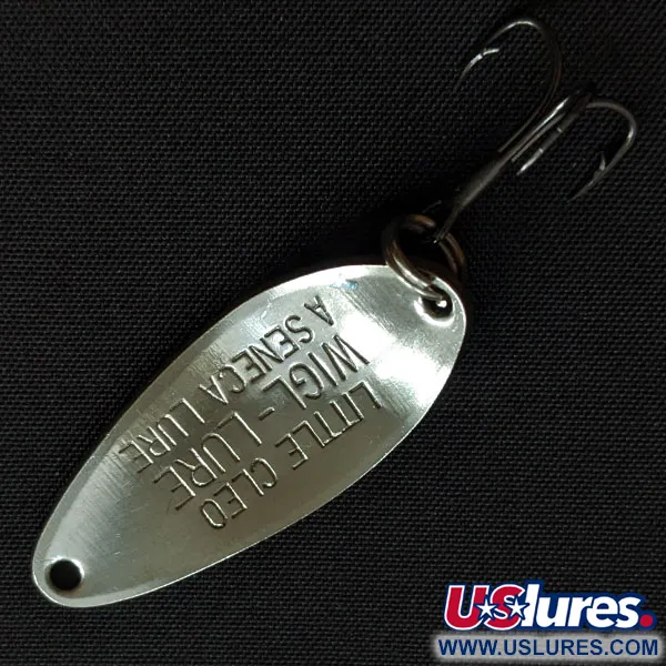  Seneca Little Cleo, нікель/червоний, 7 г, блесна коливалка (колебалка) #18546