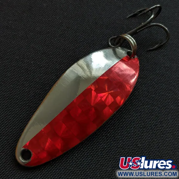  Seneca Little Cleo, нікель/червоний, 7 г, блесна коливалка (колебалка) #18546