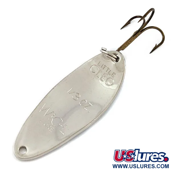 Acme Little Cleo, нікель/синій, 9 г, блесна коливалка (колебалка) #18565