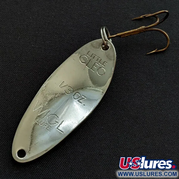 Acme Little Cleo, нікель/синій, 9 г, блесна коливалка (колебалка) #18565