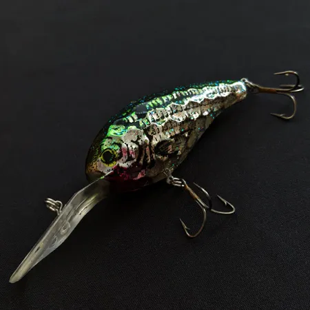Renosky Lures Renosky Deep Dive Honeycomb Rattl shad, сріблястий/зелений, 12 г, воблер #19619