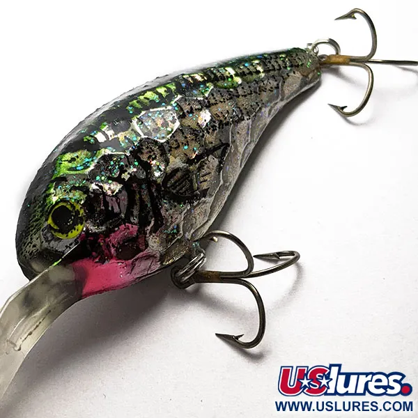Renosky Lures  Renosky Deep Dive Honeycomb Silent shad, срібло/зелений, 10 г, воблер #19526