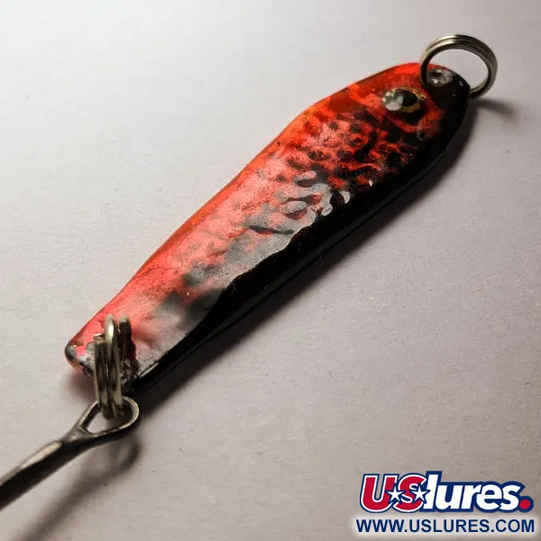 Renosky Lures Renosky bloody jig spoon, червоний/чорний, 12 г, блесна коливалка (колебалка) #18725