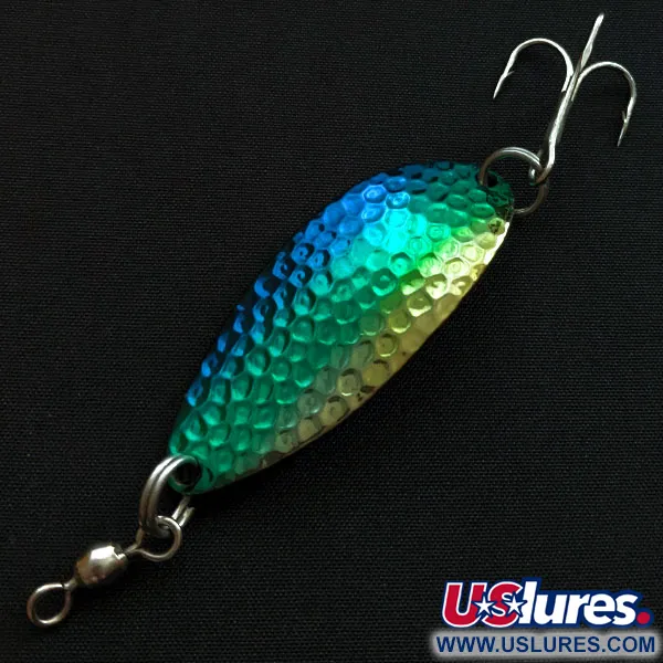 Prime Lures Glory Spoon, синій/жовтий/нікель, 17 г, блесна коливалка (колебалка) #18585