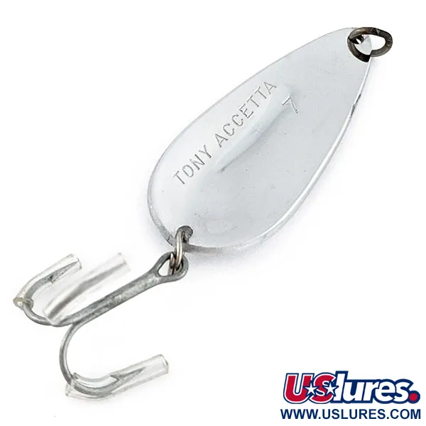  Tony Accetta 7, нікель, 21 г, блесна коливалка (колебалка) #18599
