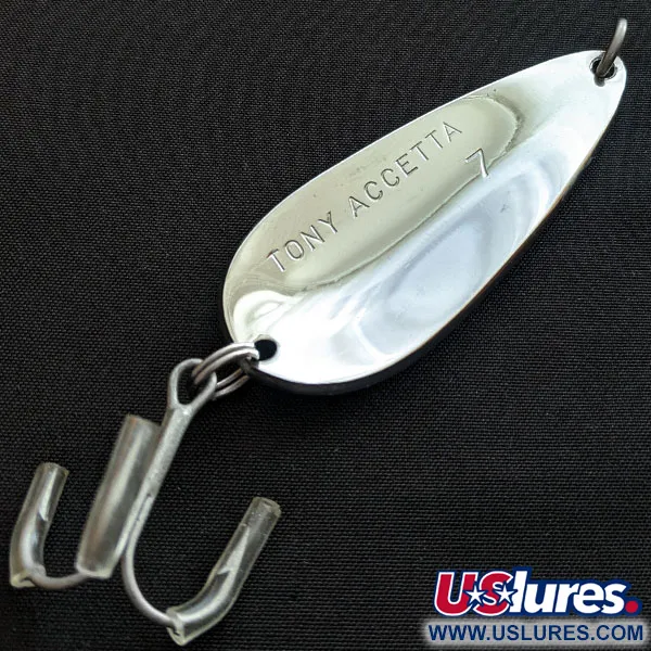  Tony Accetta 7, нікель, 21 г, блесна коливалка (колебалка) #18599