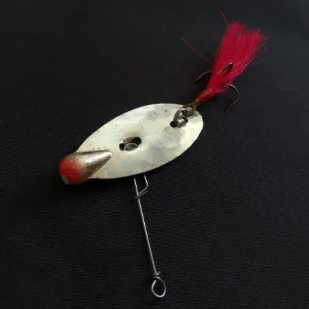 Mann's Bait  Mann's Dancer, нікель/синій, 14 г, блешня оберталка (вертушка) #18611