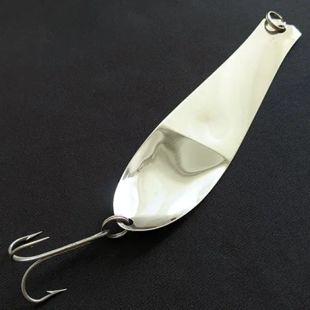 Prescott Spinner Thin Doctor 185, нікель/червоний, 10 г, блесна коливалка (колебалка) #18613