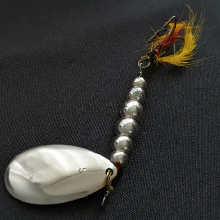 LUXON Luxon 5, нікель, 11 г, блешня оберталка (вертушка) #18660