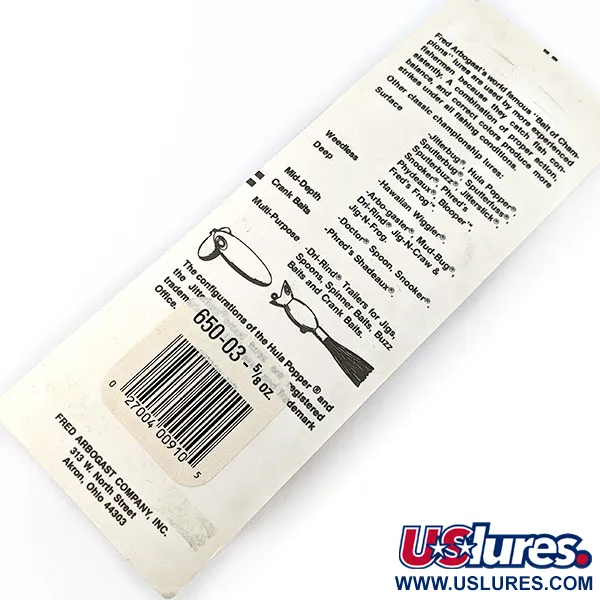  Fred Arbogast Jitterbug, , 14 г, воблер #18662