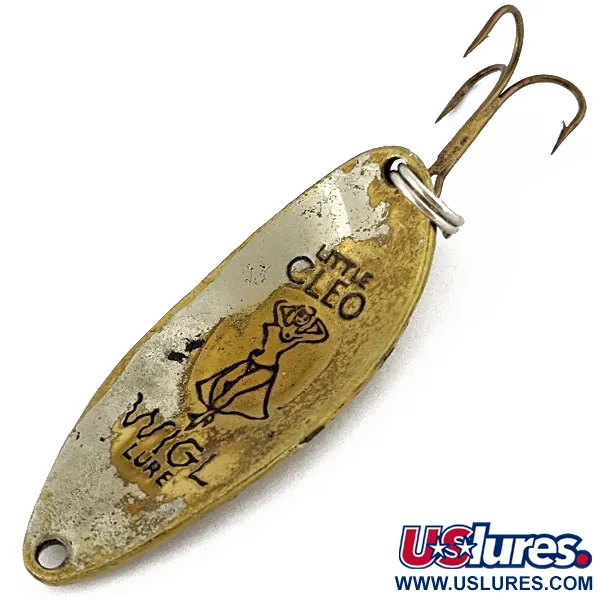 Seneca Little Cleo (Hula Girl), золото/нікель, 14 г, блесна коливалка (колебалка) #18668