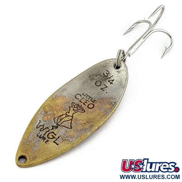 Seneca Little Cleo (Hula Girl), нікель/латунь, 21 г, блесна коливалка (колебалка) #18669