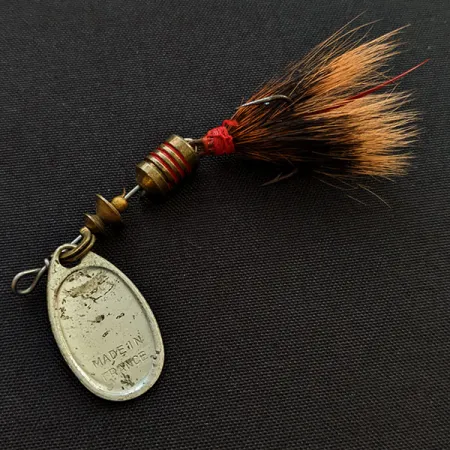 Mepps AGLIA 1 dressed (білячий хвіст), срібло, 3,6 г, блешня оберталка (вертушка) #18676