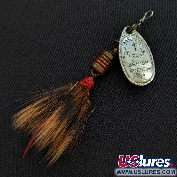 Mepps AGLIA 1 dressed (білячий хвіст)