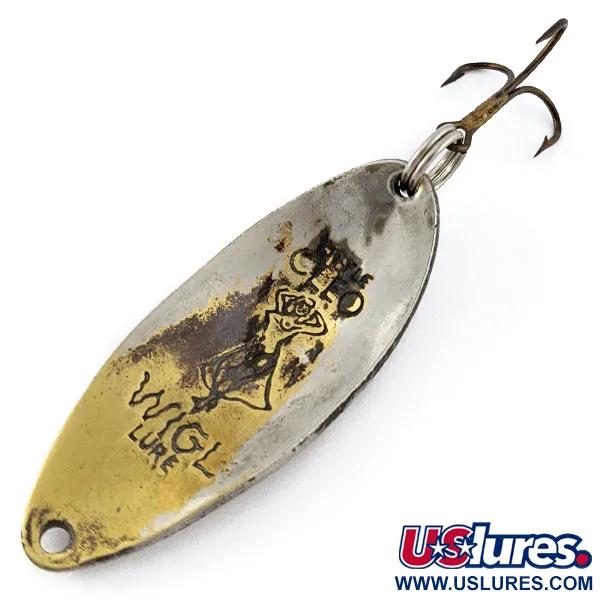 Seneca Little Cleo (Hula Girl), нікель/золото, 18 г, блесна коливалка (колебалка) #18678