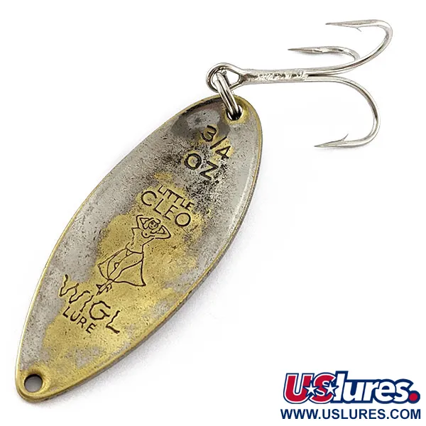 Seneca Little Cleo (Hula Girl), нікель/латунь, 21 г, блесна коливалка (колебалка) #18683