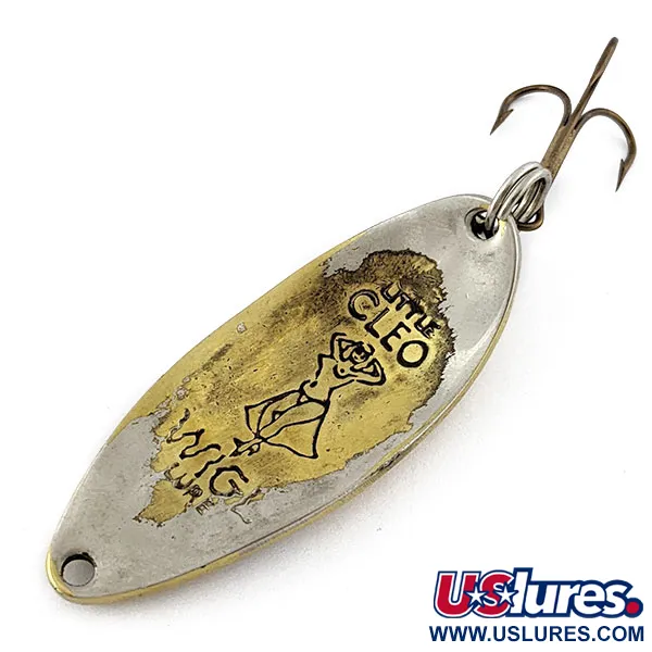 Seneca Little Cleo (Hula Girl), золото/нікель, 18 г, блесна коливалка (колебалка) #18687