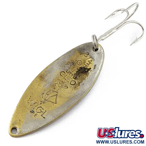 Seneca Little Cleo (Hula Girl), золото/нікель, 21 г, блесна коливалка (колебалка) #18688