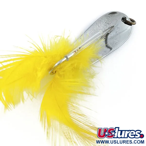  Tony Accetta HOBO , nikiel/żółty, 12 г, блесна коливалка (колебалка) #18693