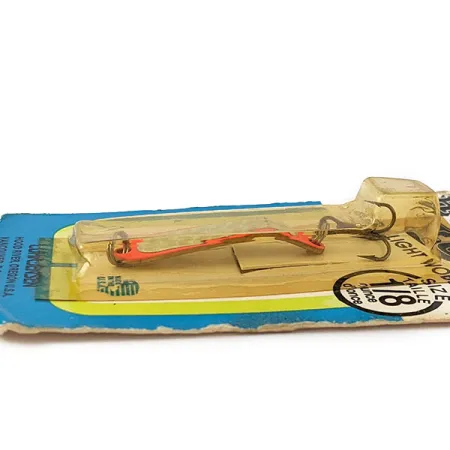 Luhr Jensen Hus-lure UV, нікель/червоний UV, 4 г, блесна коливалка (колебалка) #18734