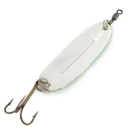 Williams Wabler W40, нікель/жовтий/зелений, 7 г, блесна коливалка (колебалка) #18736