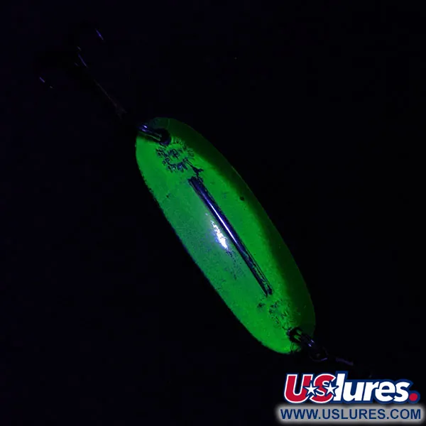 Williams Wabler W40, нікель/жовтий/зелений, 7 г, блесна коливалка (колебалка) #18736