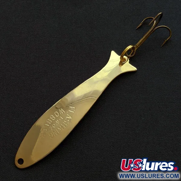 Acme Flash-King Wobbler, золото, 5 г, блесна коливалка (колебалка) #18737