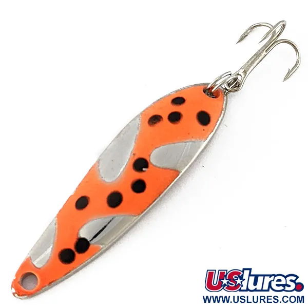 Acme Fiord Spoon, помаранчевий UV/нікель, 7 г, блесна коливалка (колебалка) #18740