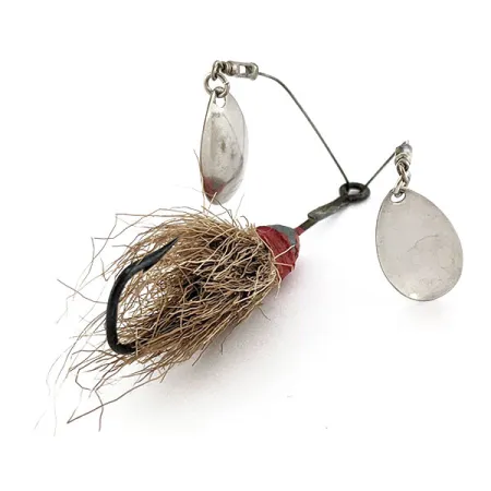 Jamison Shannon Twin Spinner, нікель, 14 г, блешня оберталка (вертушка) #18742