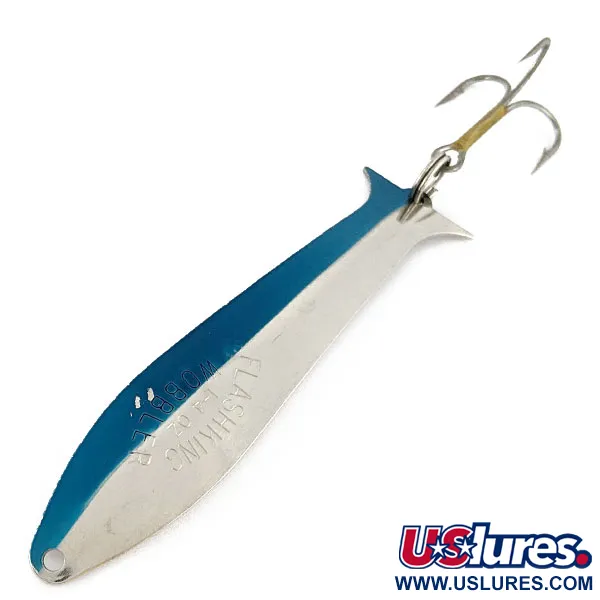 Acme Flash-King Wobbler, нікель/синій, 7 г, блесна коливалка (колебалка) #18743