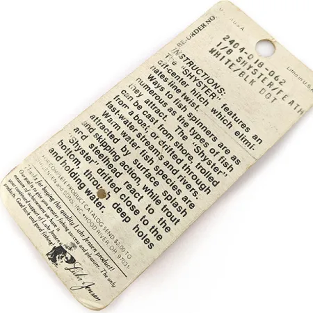 Luhr Jensen Shyster, нікель, 3,5 г, блешня оберталка (вертушка) #18751