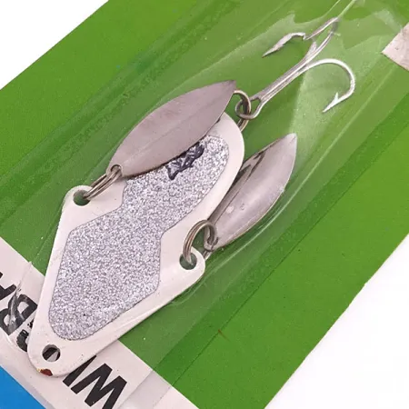 Eppinger Wingbat, нікель/білий, 14 г, блесна коливалка (колебалка) #18759