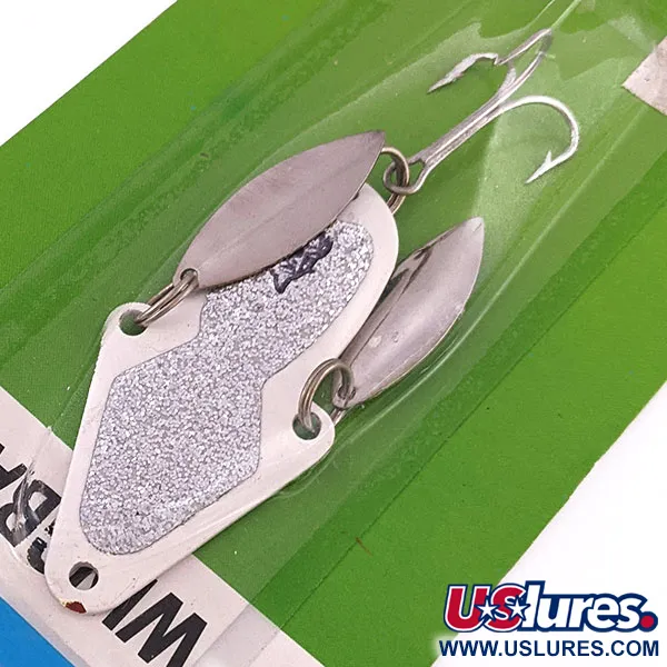  Eppinger Wingbat, нікель/білий, 14 г, блесна коливалка (колебалка) #18759