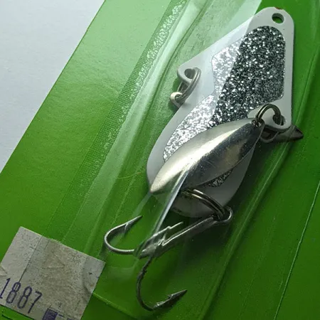 Eppinger Wingbat, нікель/білий, 14 г, блесна коливалка (колебалка) #18759