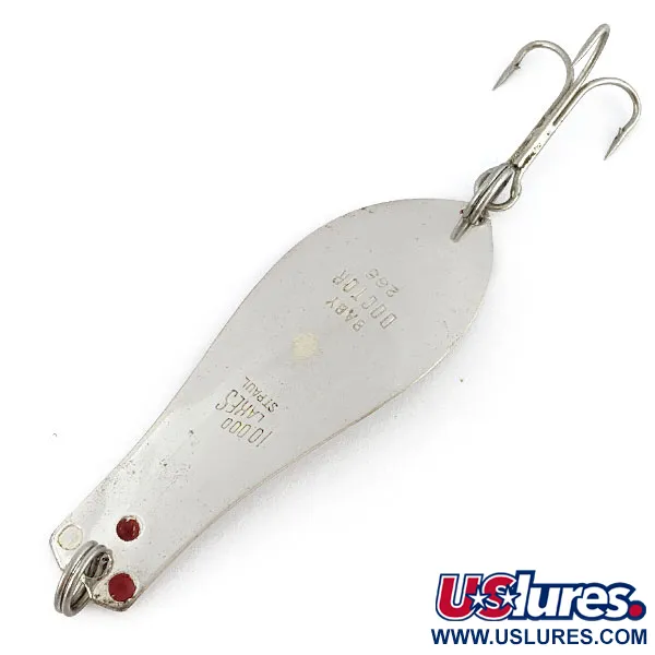 Prescott Spinner Baby Doctor 265, нікель, 10 г, блесна коливалка (колебалка) #18782