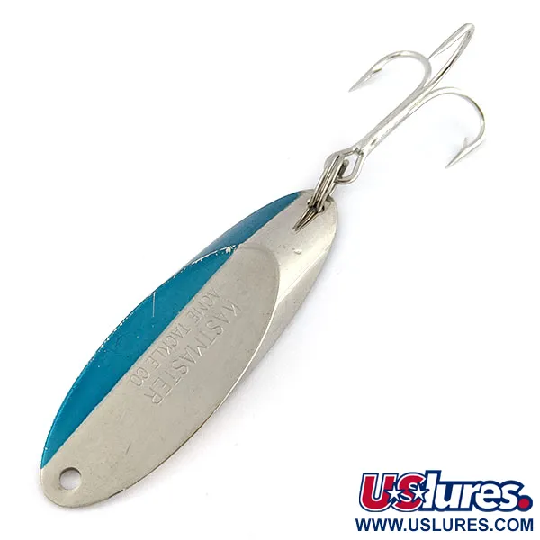 Acme Kastmaster, нікель/синій, 28 г, блесна коливалка (колебалка) #18786