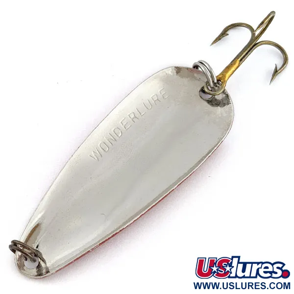 Acme Wonderlure, червоний/білий/нікель, 11 г, блесна коливалка (колебалка) #18788