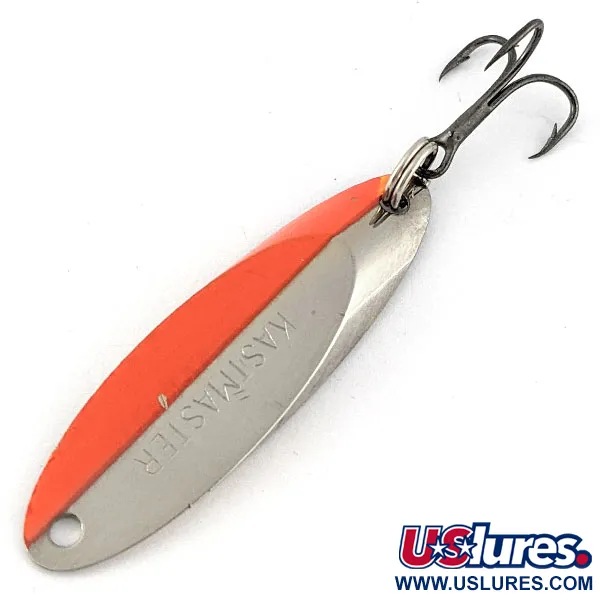 Acme Kastmaster, нікель/помаранчевий, 7 г, блесна коливалка (колебалка) #18803