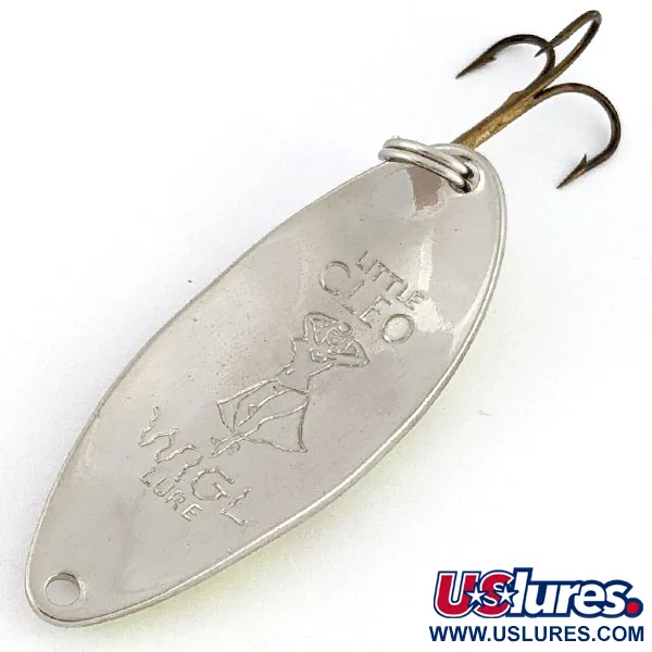 Acme Little Cleo (Hula Girl), нікель/жовтий/червоний UV, 14 г, блесна коливалка (колебалка) #18805