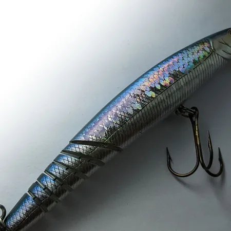 Lucky Craft Flash minnow 120 MR Suspending, MR Aurora Black, 17 г, воблер #18806