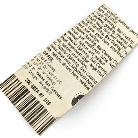 Yakima Bait Worden’s Original Rooster Tail, золото, 2,6 г, блешня оберталка (вертушка) #18814