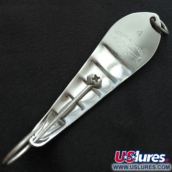 Barracuda Reflecto Spoon #4, нікель, 17 г, блесна коливалка (колебалка) #18827