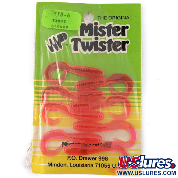  Mister Twister Teeny Curly Tail, rocket red, , до рибалки #18832